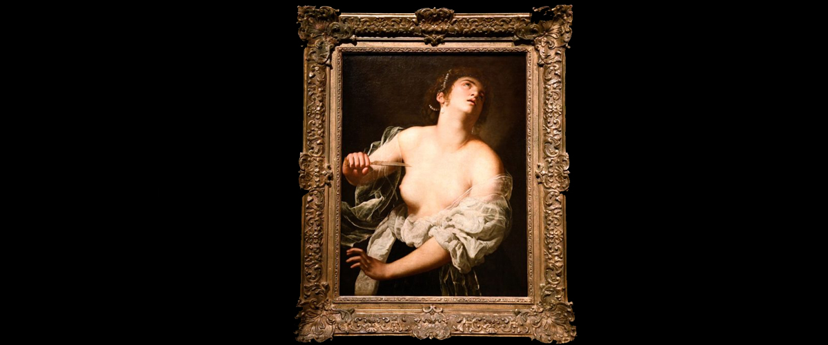 Artemisia Gentileschi - Lucrece